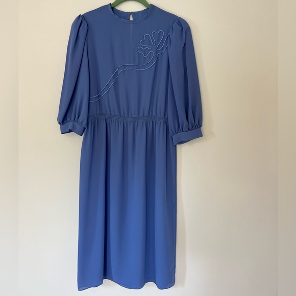 est. Large Sheer Vintage Dress - Picture 2 of 8